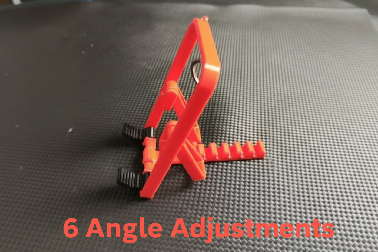 Portable Folding Phone Stand, Colorful 3D-Printed Lightweight Card-Style Holder