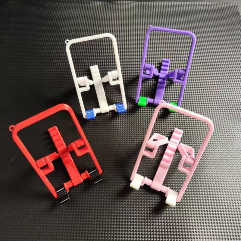 Portable Folding Phone Stand, Colorful 3D-Printed Lightweight Card-Style Holder