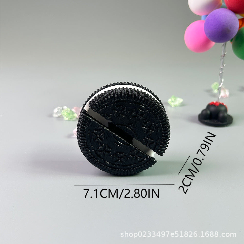 3D printing Oreo take-up PLA material black and white simulated cookie take-up
