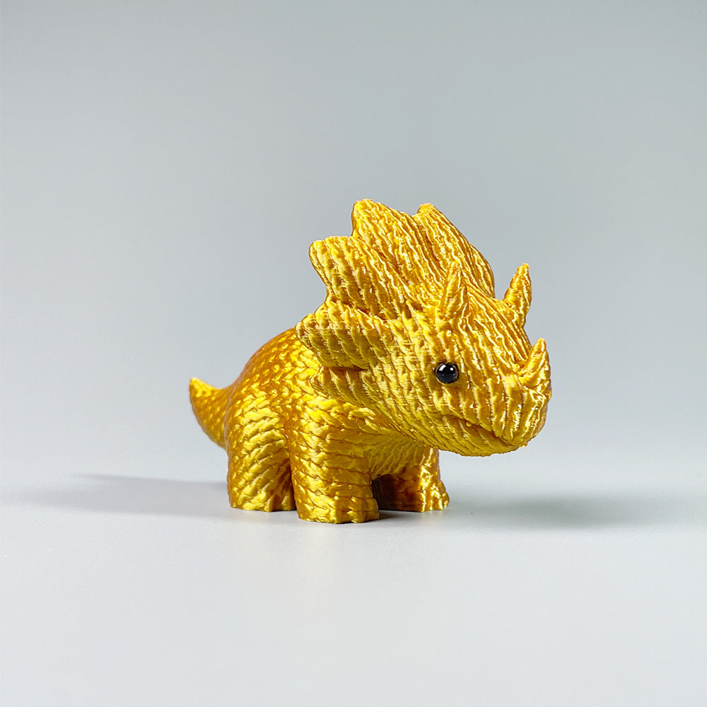 3D printing simulation prehistoric behemoth small dinosaur series