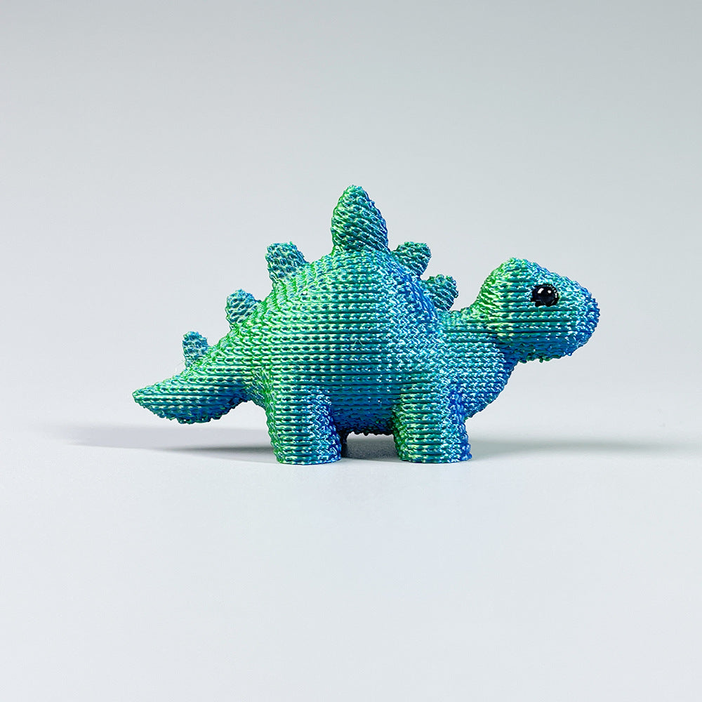 3D printing simulation prehistoric behemoth small dinosaur series