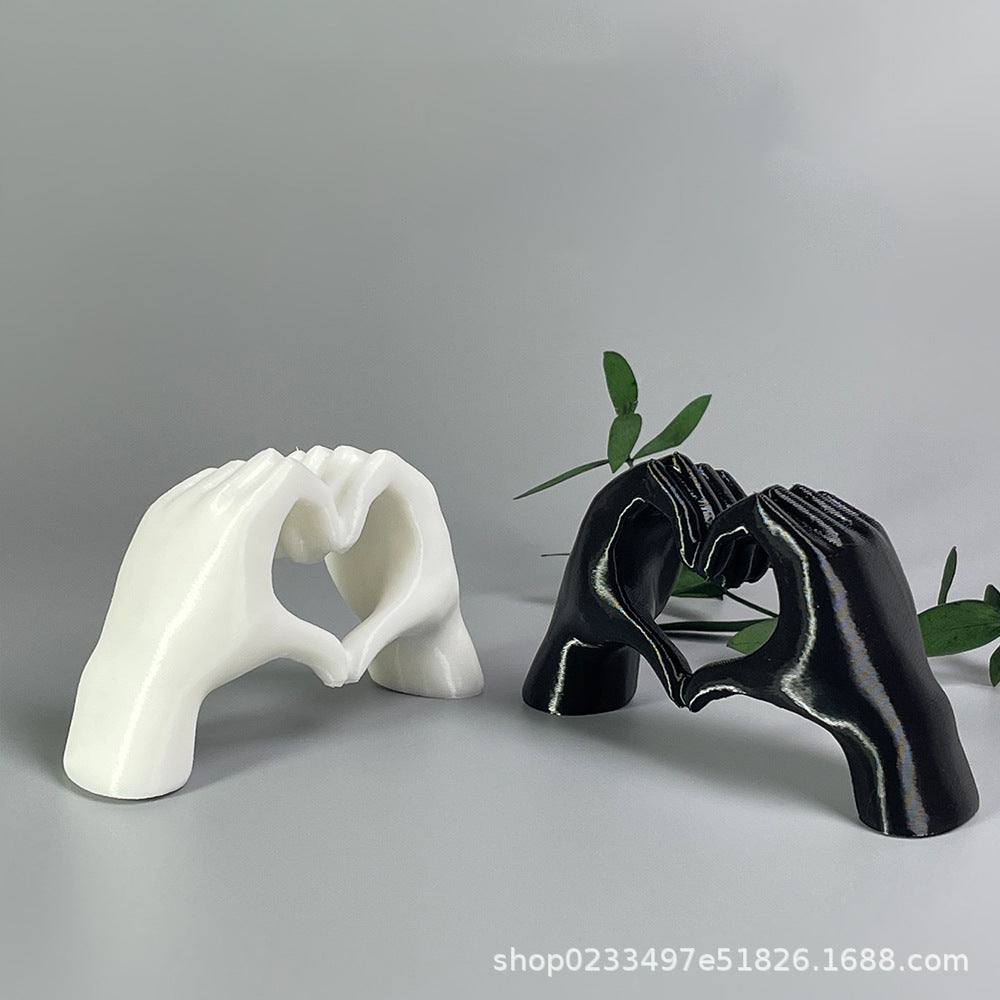 3D printing plastic love ornament ornament