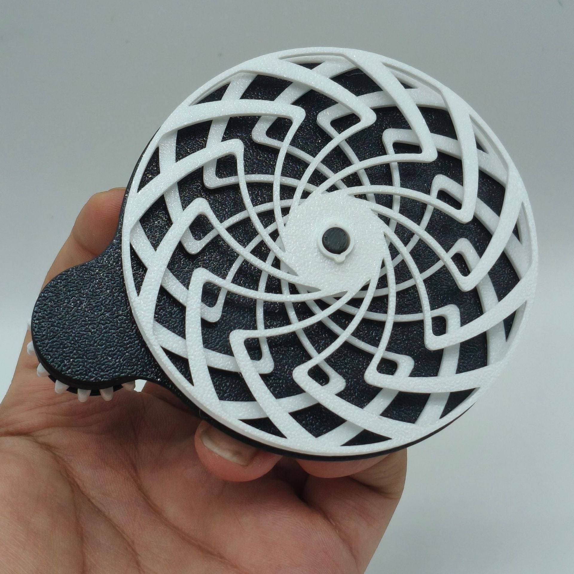 Relax  rotating spiral toy 3D printing model toy