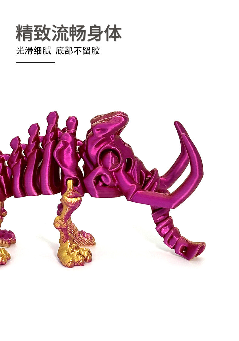 Mammoth toy figure 3D printing