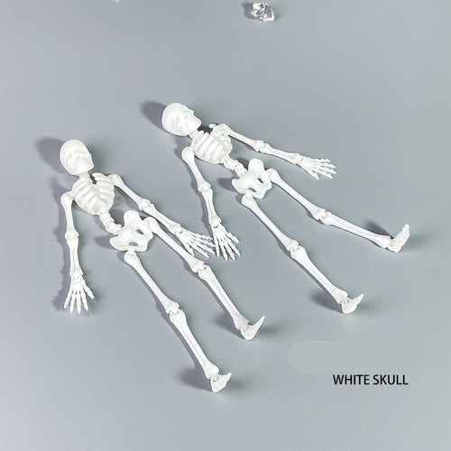 White skeleton model on a gray background with text 'WHITE SKULL'.