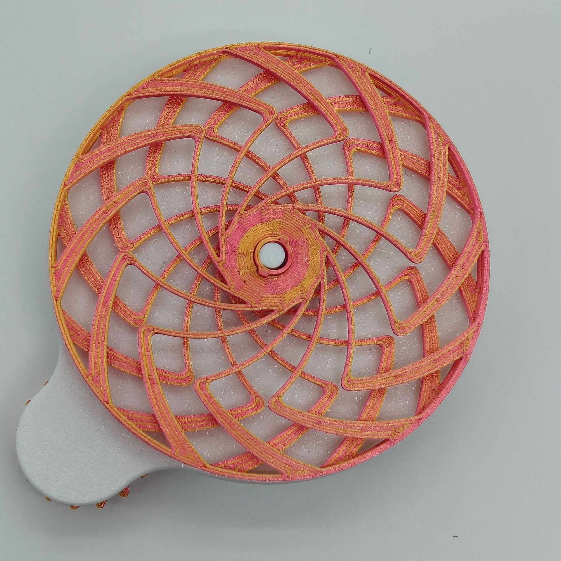 Relax  rotating spiral toy 3D printing model toy