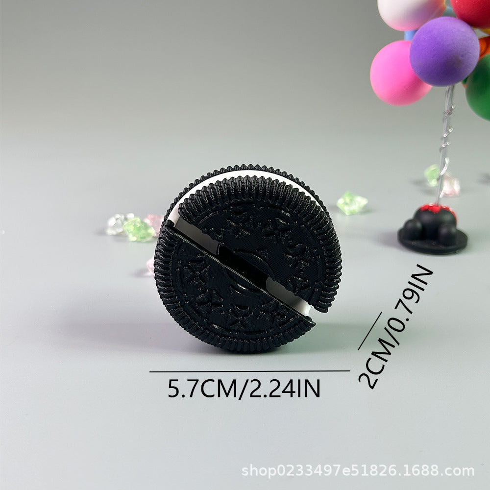 3D printing Oreo take-up PLA material black and white simulated cookie take-up
