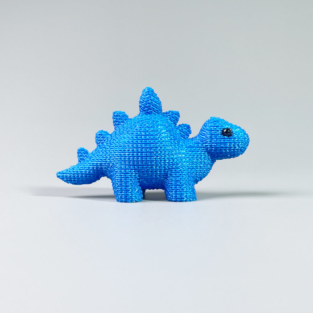3D printing simulation prehistoric behemoth small dinosaur series
