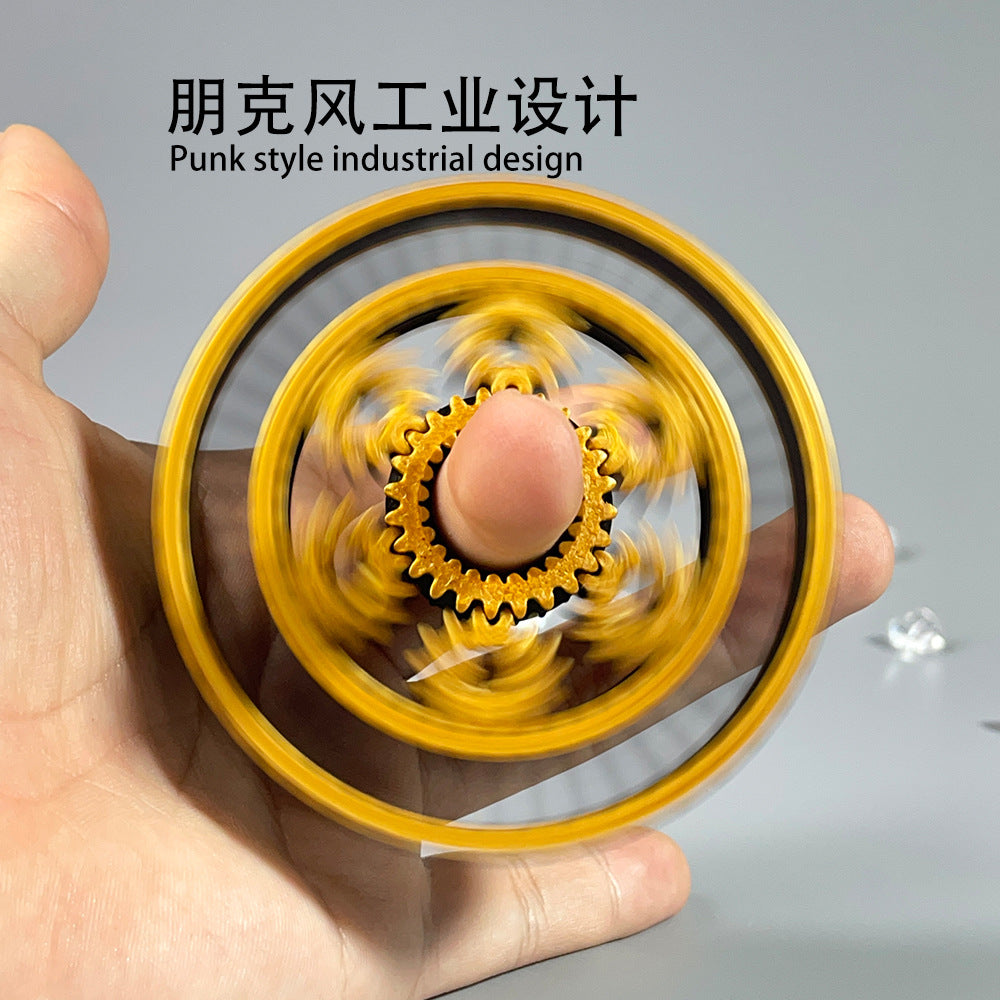 3D printing gear disc spiral push toy
