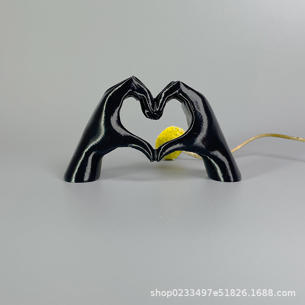 3D printing plastic love ornament ornament