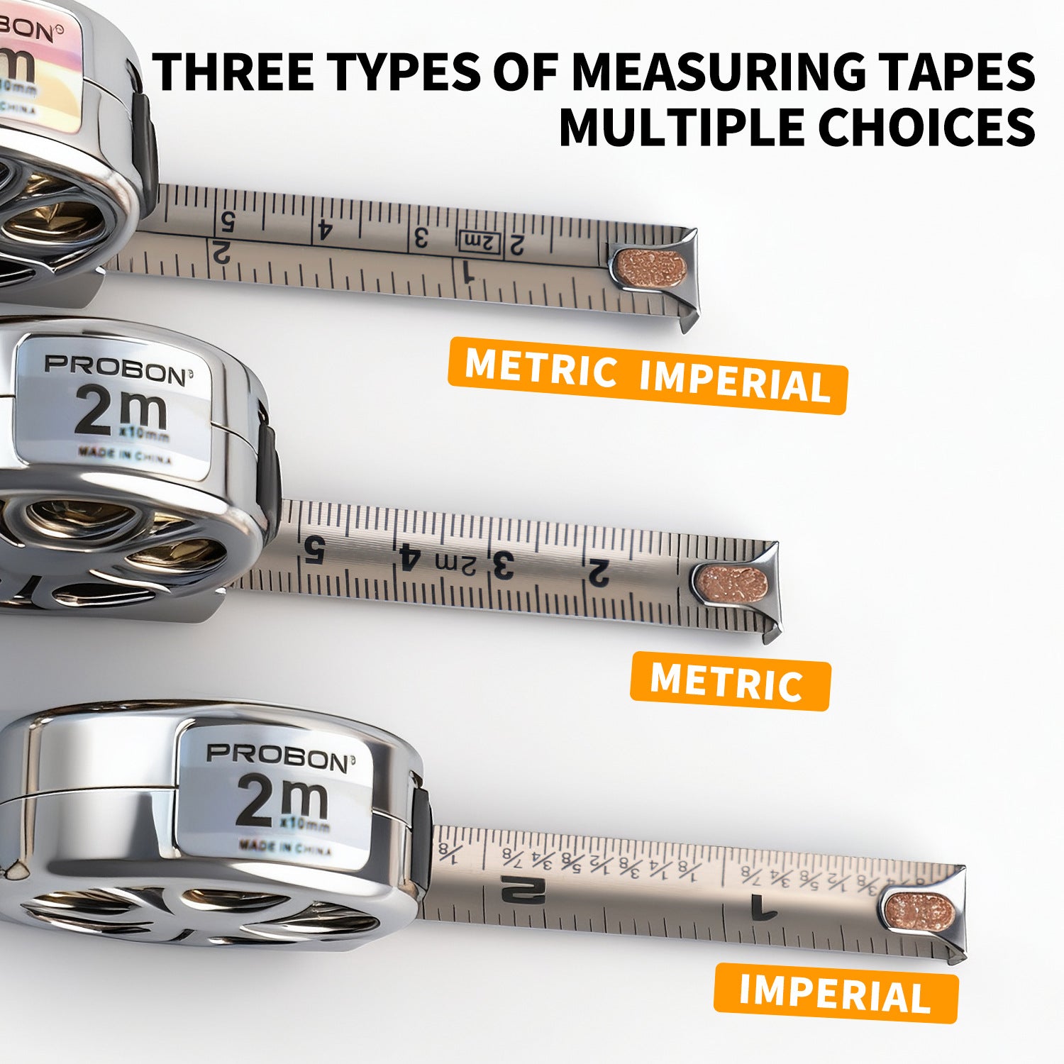 Mini openwork tape measure