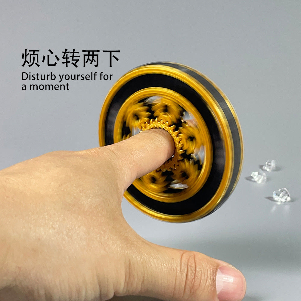 3D printing gear disc spiral push toy