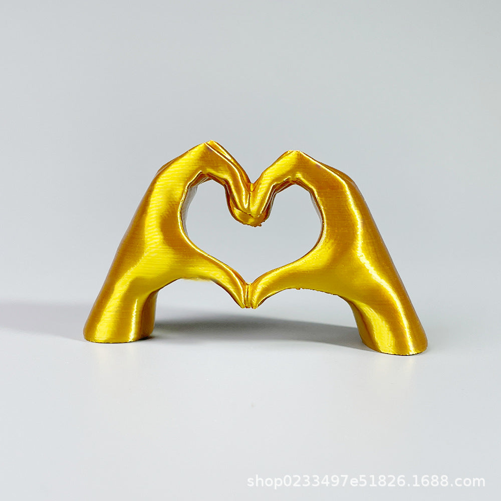 3D printing plastic love ornament ornament